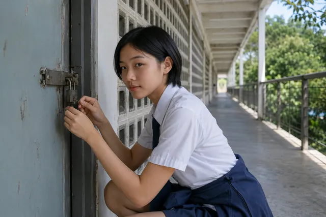 Lyn — school photograph